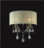 Madmoiselle Cream Shaded Crystal Wall Light